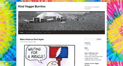 Desktop Screenshot of kindveggieburritos.com